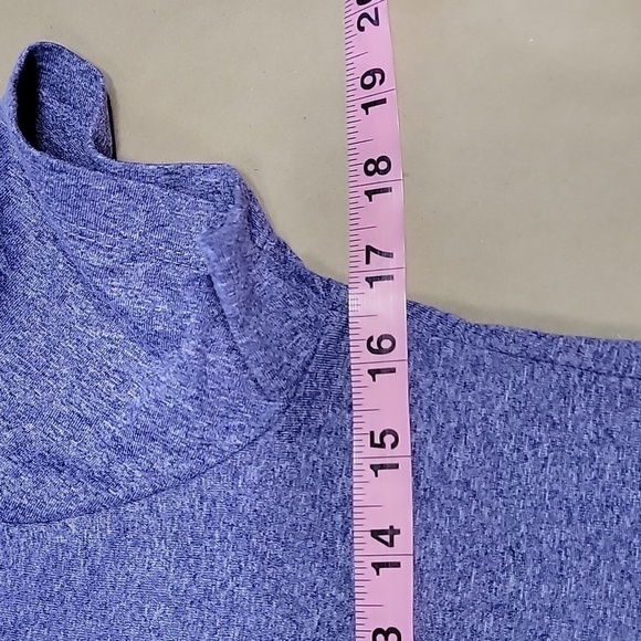 Nike Size XS "The Nike Tee" Dri-Fit, Heathered Purple, Short Sleeve T Shirt, EUC - Picture 7 of 11